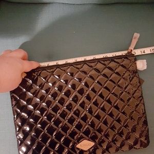 MZ Wallace Black Quilted Pouch